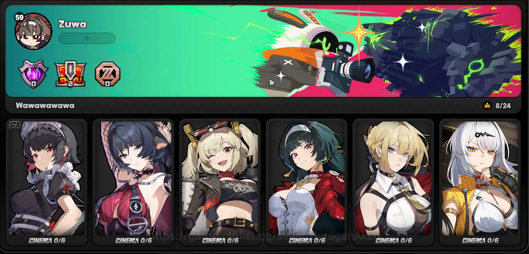 Zenless Zone Zero Accounts ASIA|IK59|S1CH5|11 limited[Yixuan, Evelyn, Burnice image 4