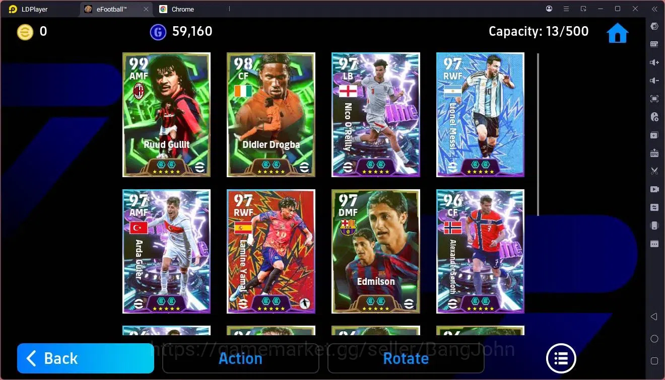 eFootball Accounts Mobile|PW 3155|Epic Gullit,Drogba,Edmilson,Shevche image 4