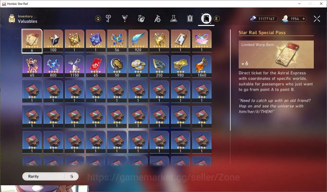 Honkai Star Rail Accounts Mid Game ASIA|24 Characters|8x L70 incl Huohuo, Silver Wolf, Himeko, Welt, Bronya, Gepard|1954 11