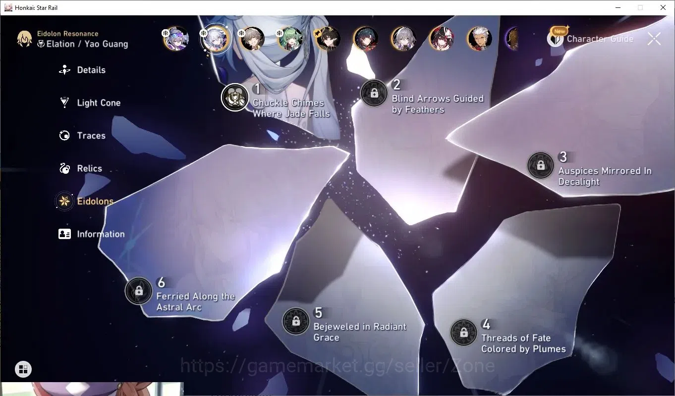 Honkai Star Rail Accounts Mid Game ASIA|24 Characters|8x L70 incl Huohuo, Silver Wolf, Himeko, Welt, Bronya, Gepard|1954 8
