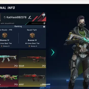 Blood Strike Accounts Others ASIA|Eternal Gun:Thompson-Unplugged|1 Ultra Gun|2 Legendary Gun|1 Name-Changing Card|Check SS