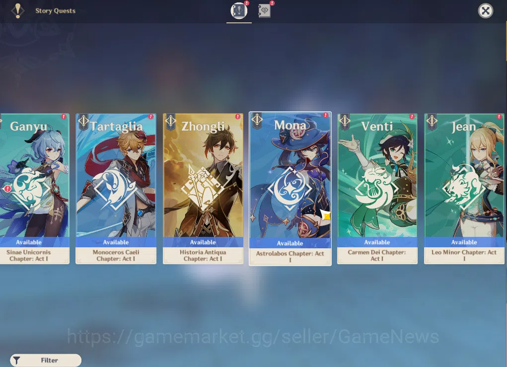 Genshin Impact Accounts ASIA|AR 53|6 Limited +3(*5Weapon)|Zibai,Columbina, image 14