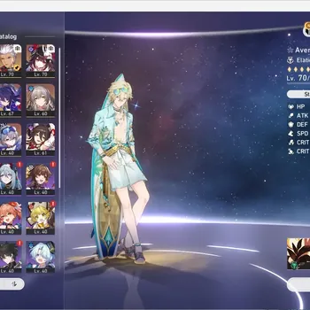 Honkai Star Rail Accounts Others ASIA|TL 56|8 Limited|(Rin Tohsaka,Archer E1)+Sign,Aventurine