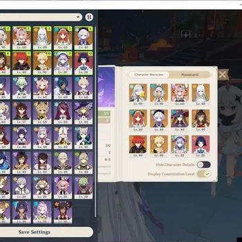 Genshin Impact Mid Game ASIA|AR 55|5 Limited+1(*5Weapon)|Zibai,Skirk,Muala image 1
