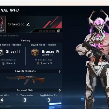 Blood Strike Accounts Starter ASIA | ULTRA Striker: ZERO-Nullifier|1 Legendary Gun: MCX-Radiance |1 Name Change Card|Check