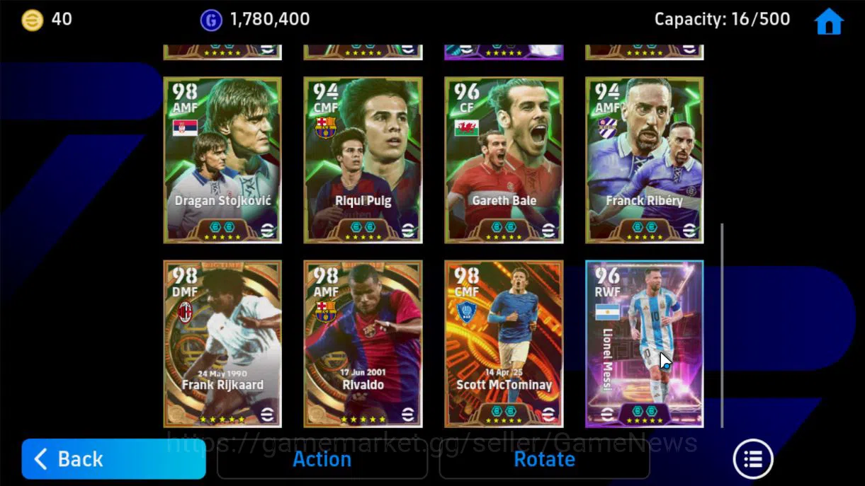 eFootball Accounts Mobile|BigTime(FrankRijkaard,Rivaldo,ScottMcTomina image 10