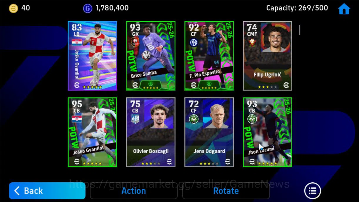eFootball Accounts Mobile|BigTime(FrankRijkaard,Rivaldo,ScottMcTomina image 3