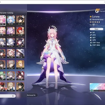 Honkai Star Rail Accounts Others Asia|TL 70|4 Team Prem|32 Limited|Sparxie Skin|(SW999 E1,Sparxie E1,Tribbie