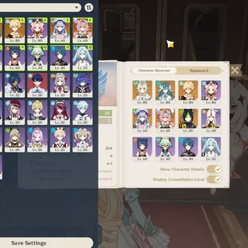 Genshin Impact Accounts Others ASIA|TL50|2 Limit+3*5wpn+sig|VesnaSign+VodyanitsaSign|3