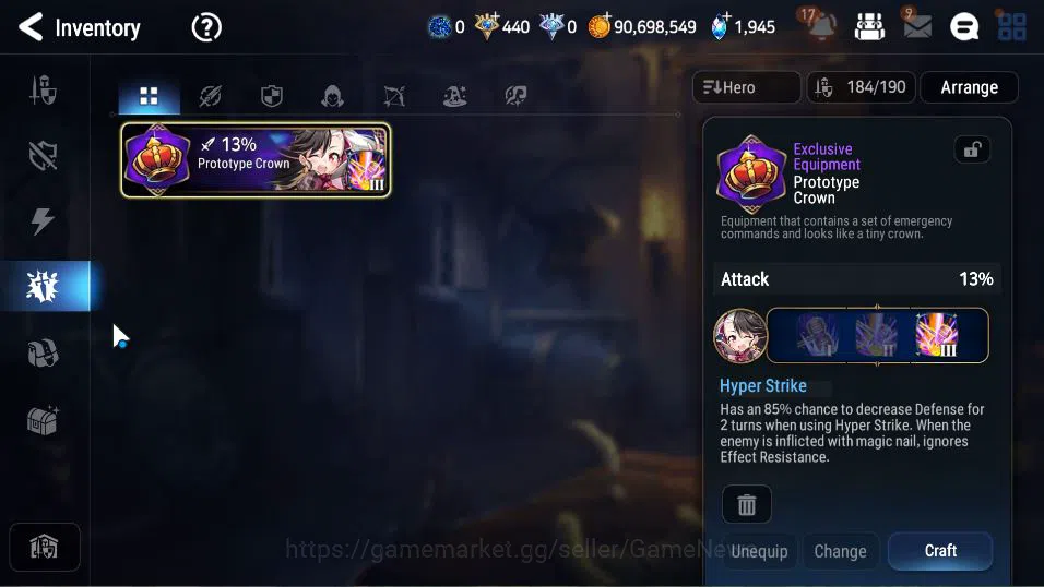 Epic Seven Accounts GLOBAL Unverif|New Era|8 ML(BArunka,LOTScales,BM H image 10