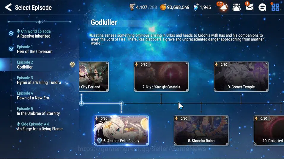 Epic Seven Accounts GLOBAL Unverif|New Era|8 ML(BArunka,LOTScales,BM H image 7