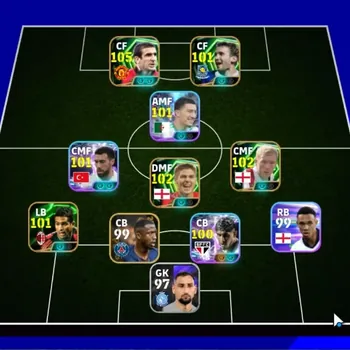 eFootball Accounts Legends & Iconic Players Android|Power 3115|6 Epic Eric Cantona,Paul Scholes,Steven Gerrard,Sergnho|5