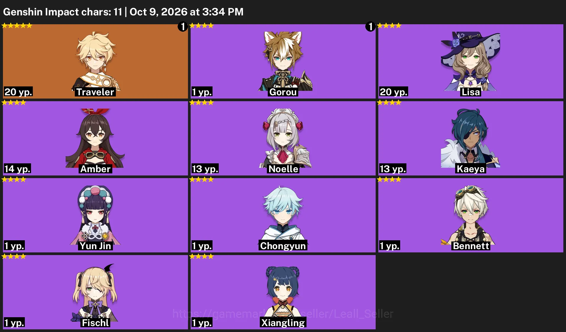 Genshin Impact Accounts Starter Genshin Impact Starter Account | Asia Server | AR 20-29 | Tighnari + Hunter's Bow | Full 1