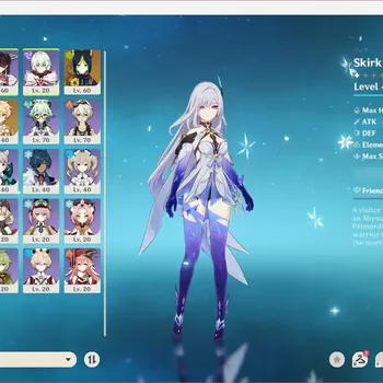 Genshin Impact Accounts Others ASIA|AR 47|2 Limit|[Skirk,Sandrone]||2 Wp*5|Xiao,Citlali Wp|USN UNSET|MC Male| GI637B