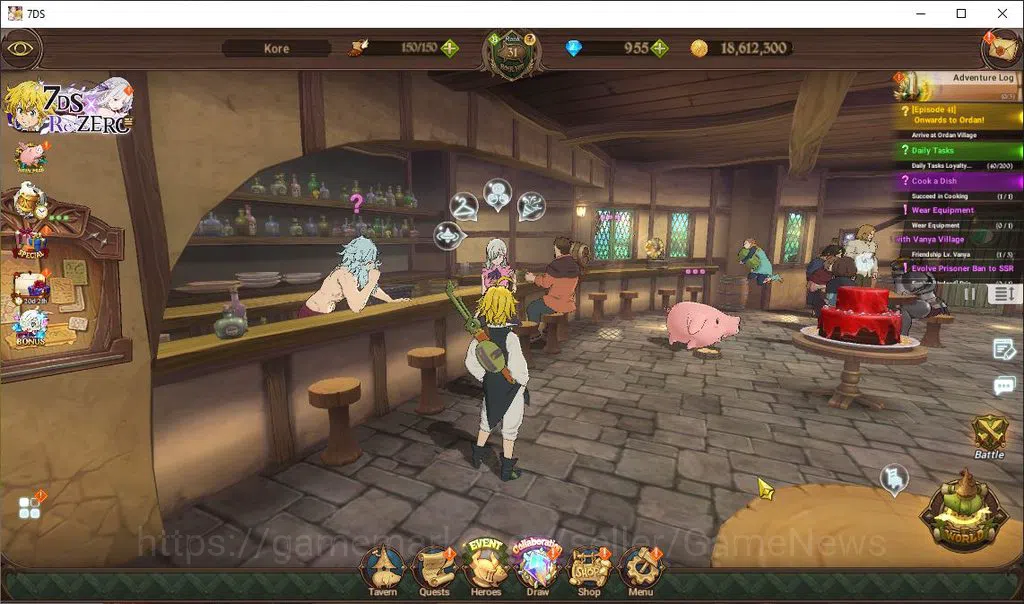 The Seven Deadly Sins: Grand Cross Accounts Global|792k CC|955 Dm|Chapter 4|1 Seventh Spring B image 1