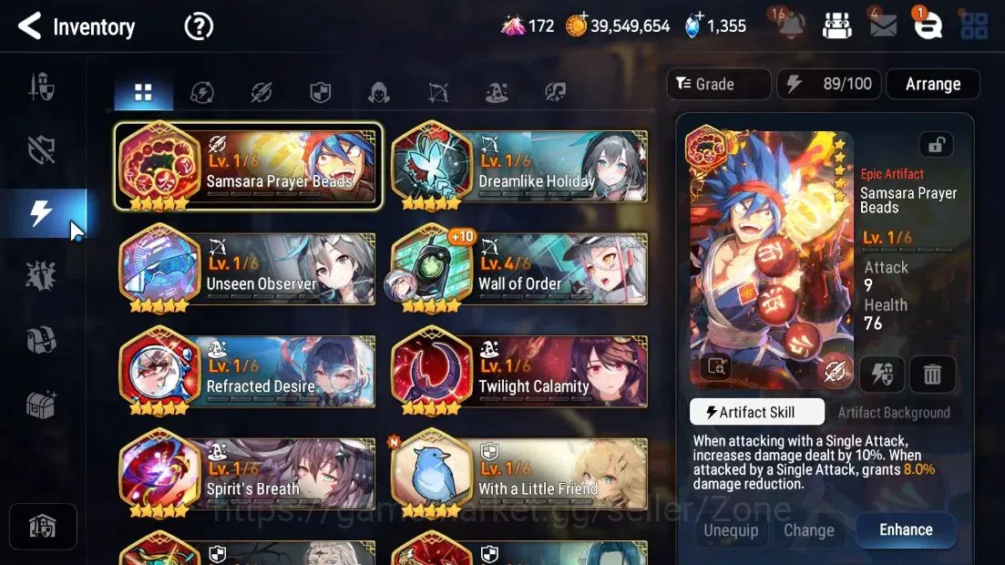 Epic Seven Accounts Starter GLOBAL Unverif|New Era|7 ML(Shepherd ot Dark Diene,S Taeyou,Etc)+Abyss Fumyr|Epic Road ON|PoH 15