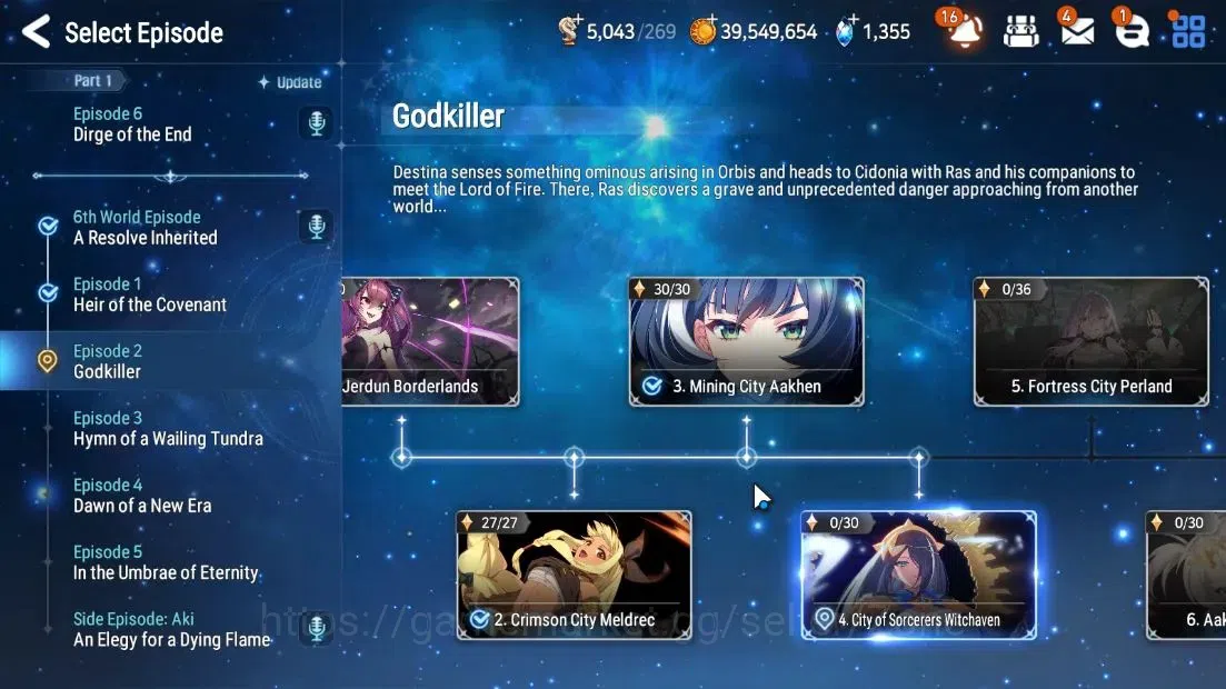 Epic Seven Accounts Starter GLOBAL Unverif|New Era|7 ML(Shepherd ot Dark Diene,S Taeyou,Etc)+Abyss Fumyr|Epic Road ON|PoH 18