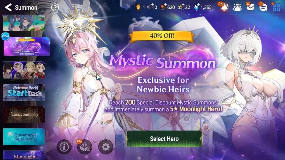 Epic Seven Accounts Starter GLOBAL Unverif|New Era|7 ML(Shepherd ot Dark Diene,S Taeyou,Etc)+Abyss Fumyr|Epic Road ON|PoH 20