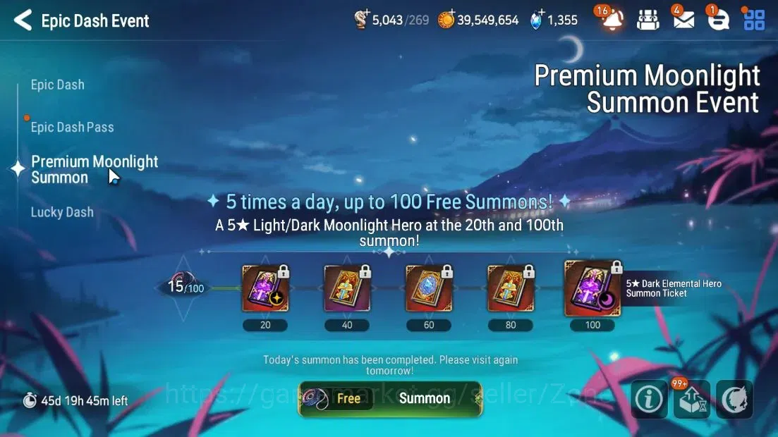 Epic Seven Accounts Starter GLOBAL Unverif|New Era|7 ML(Shepherd ot Dark Diene,S Taeyou,Etc)+Abyss Fumyr|Epic Road ON|PoH 6