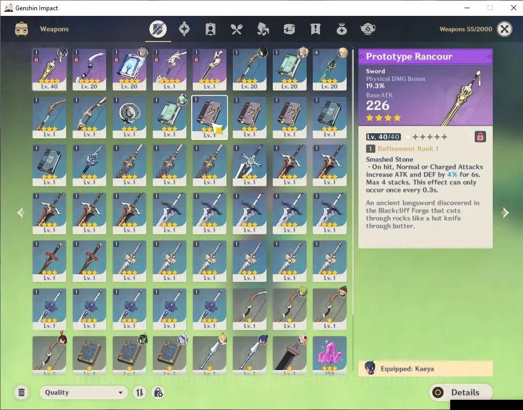 Genshin Impact Accounts Starter Account | ASIA | AR 20 | BD Unset | 1 Limi image 4