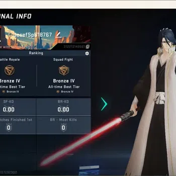 Blood Strike Accounts Others ASIA | 1 Ultra Melee: Dark Force| 1 BLEACH Striker | 1 ULTRA Striker|2 Legendary Guns|Check SS