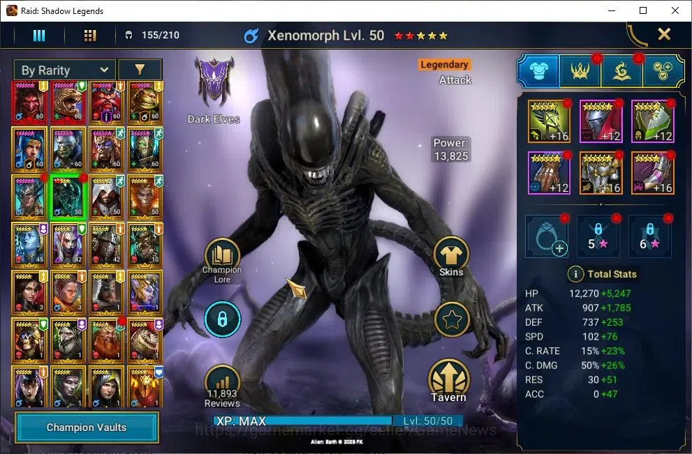Raid: Shadow Legends Accounts Lv55 1,3M Power|3 Mythic(Komidus,Androc,Tholin)28  image 11