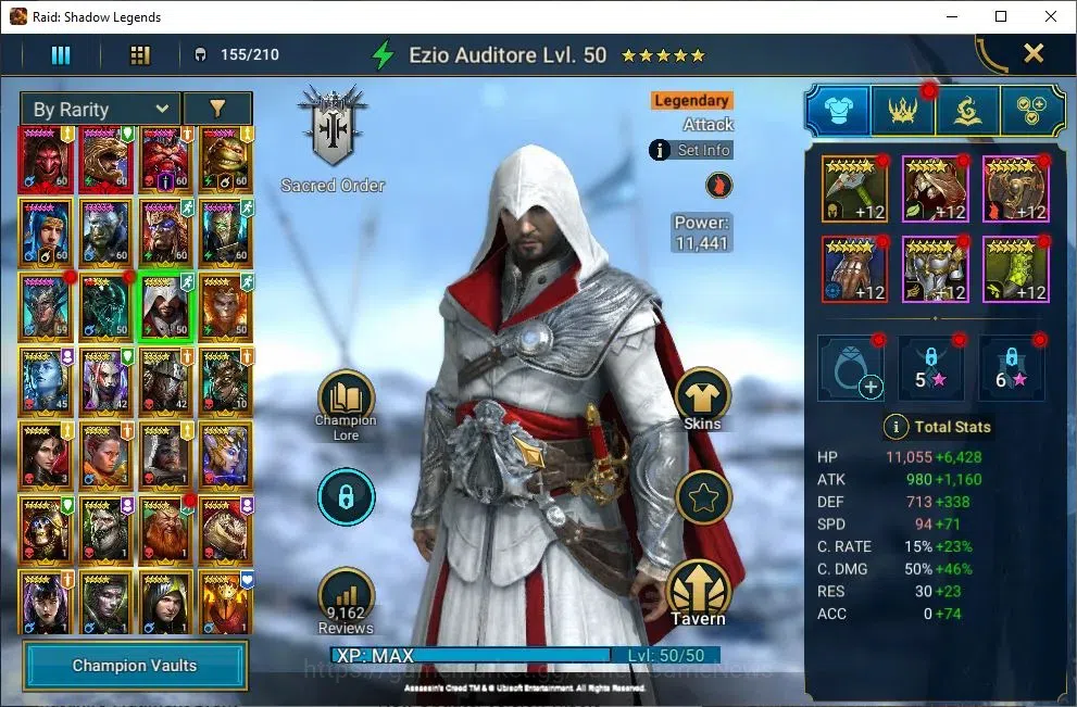 Raid: Shadow Legends Accounts Lv55 1,3M Power|3 Mythic(Komidus,Androc,Tholin)28  image 12