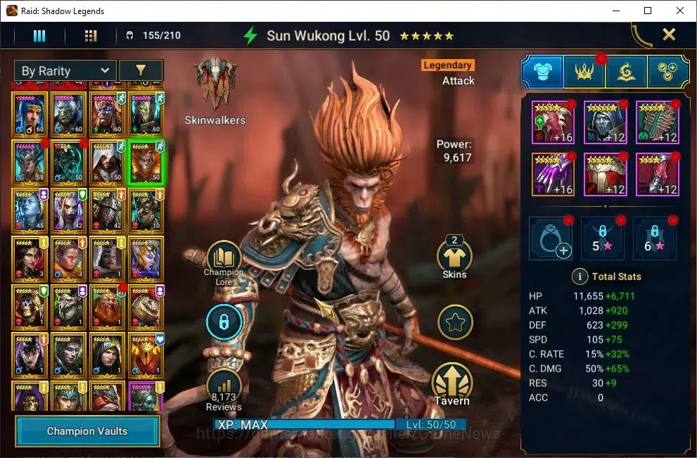Raid: Shadow Legends Accounts Lv55 1,3M Power|3 Mythic(Komidus,Androc,Tholin)28  image 13