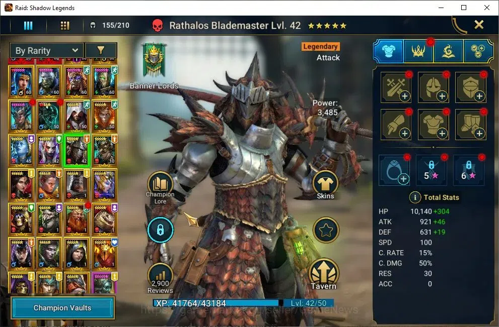Raid: Shadow Legends Accounts Lv55 1,3M Power|3 Mythic(Komidus,Androc,Tholin)28  image 14