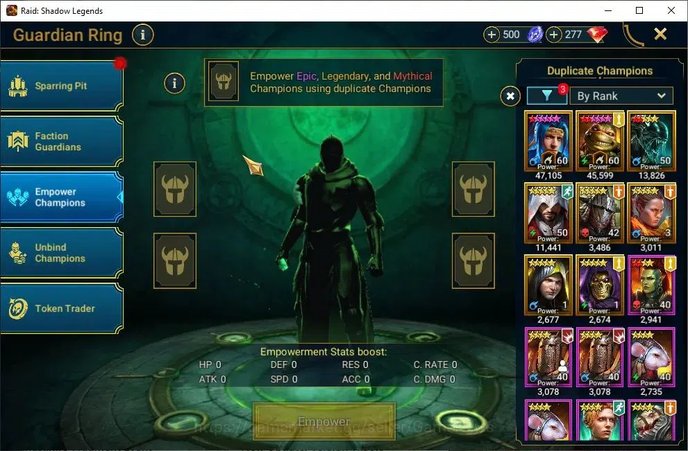 Raid: Shadow Legends Accounts Lv55 1,3M Power|3 Mythic(Komidus,Androc,Tholin)28  image 19