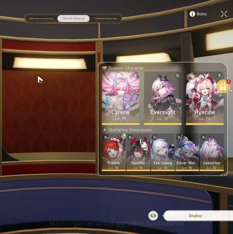 Honkai Star Rail Accounts Asia|TL 60|15 Limited|Castorice&Archer PremTeam|(C image 2