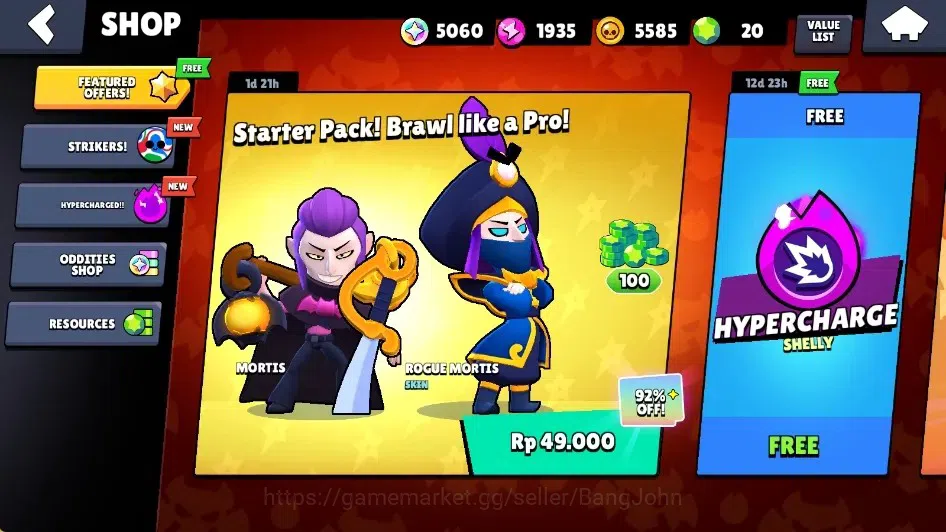 Brawl Stars Accounts Global|510 Trophy|12 Brawlers-1 Max Lv. [Sandy]|5k image 6