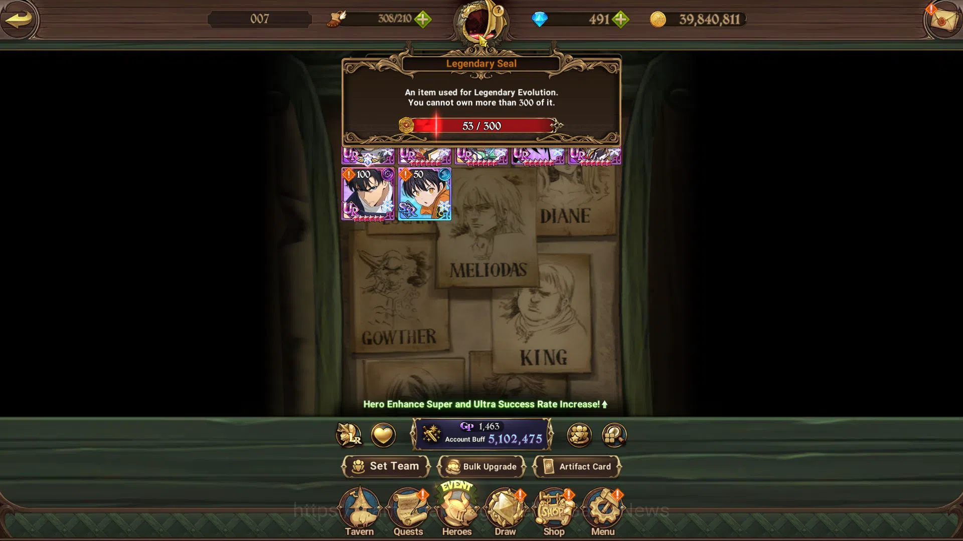 The Seven Deadly Sins: Grand Cross Accounts Asia|5,1M CC|491 Dm|3 LR+12 UR+Many Collab|Gowther image 4