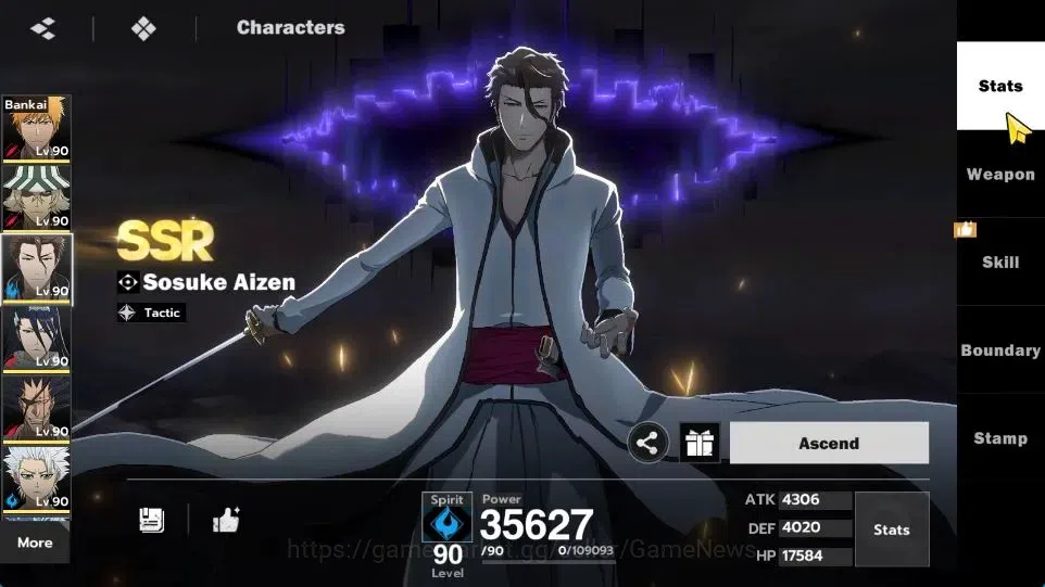BLEACH: Soul Resonance Accounts NuverseSEA|LV 67|12 SSR [(Ichig,UrahB2,Aizen,Byaku image 10