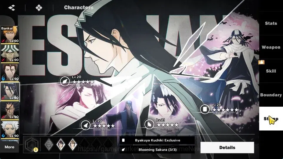 BLEACH: Soul Resonance Accounts NuverseSEA|LV 67|12 SSR [(Ichig,UrahB2,Aizen,Byaku image 15