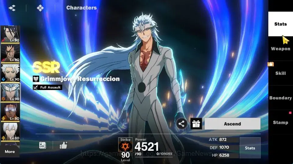 BLEACH: Soul Resonance Accounts NuverseSEA|LV 67|12 SSR [(Ichig,UrahB2,Aizen,Byaku image 20