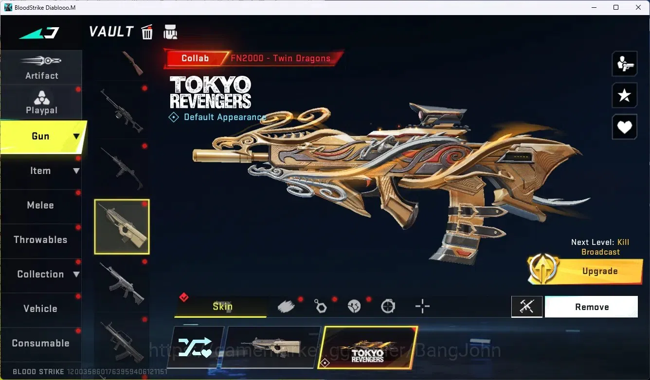 Blood Strike Accounts ASIA |1 Eternal: Desert Eagle-Scorpius |5 Collab G image 10