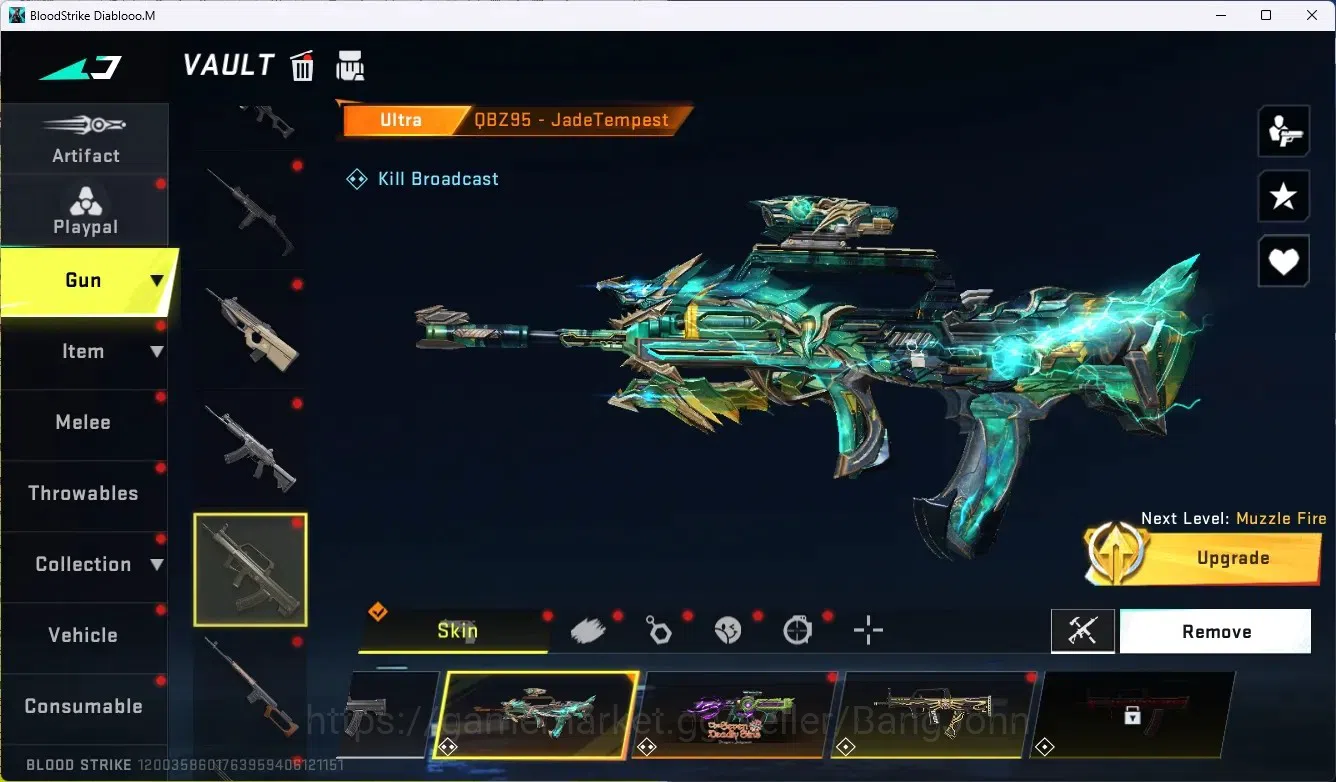 Blood Strike Accounts ASIA |1 Eternal: Desert Eagle-Scorpius |5 Collab G image 11