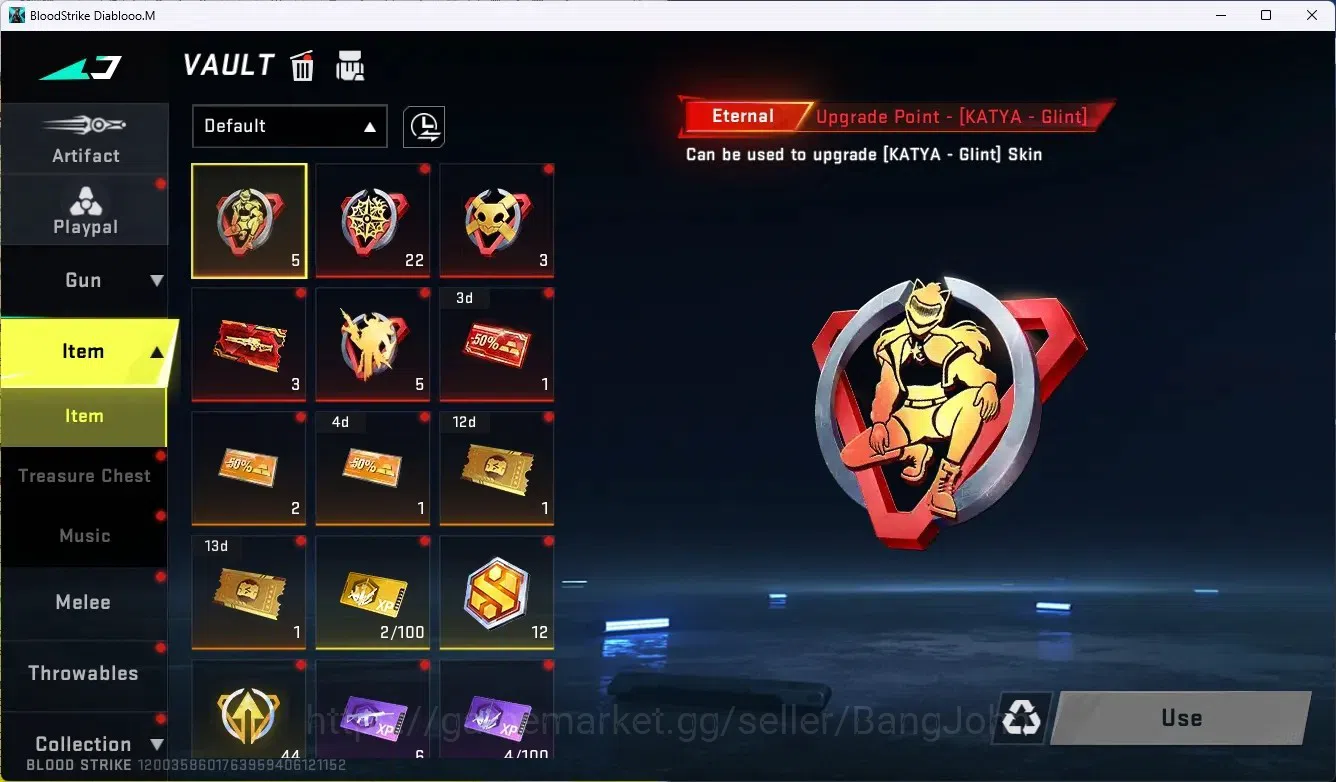 Blood Strike Accounts ASIA |1 Eternal: Desert Eagle-Scorpius |5 Collab G image 16
