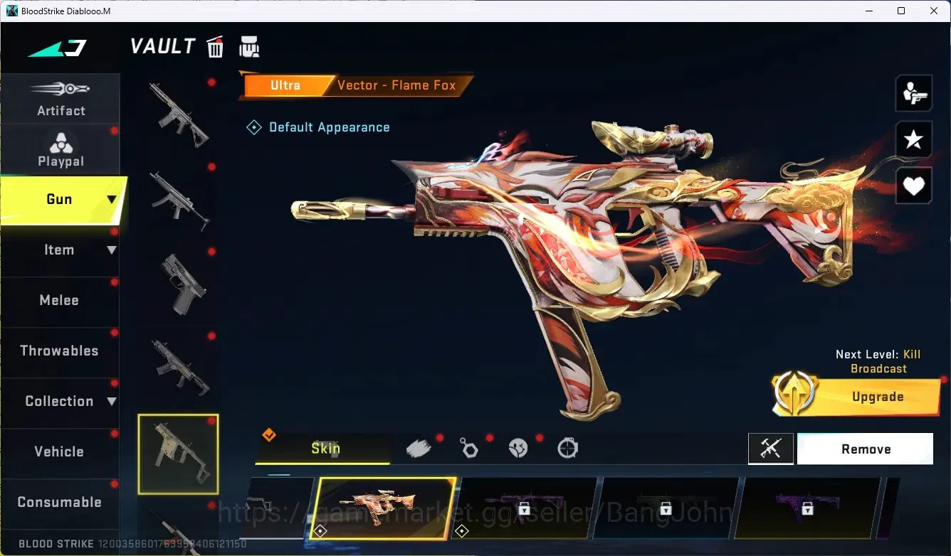 Blood Strike Accounts ASIA |1 Eternal: Desert Eagle-Scorpius |5 Collab G image 2