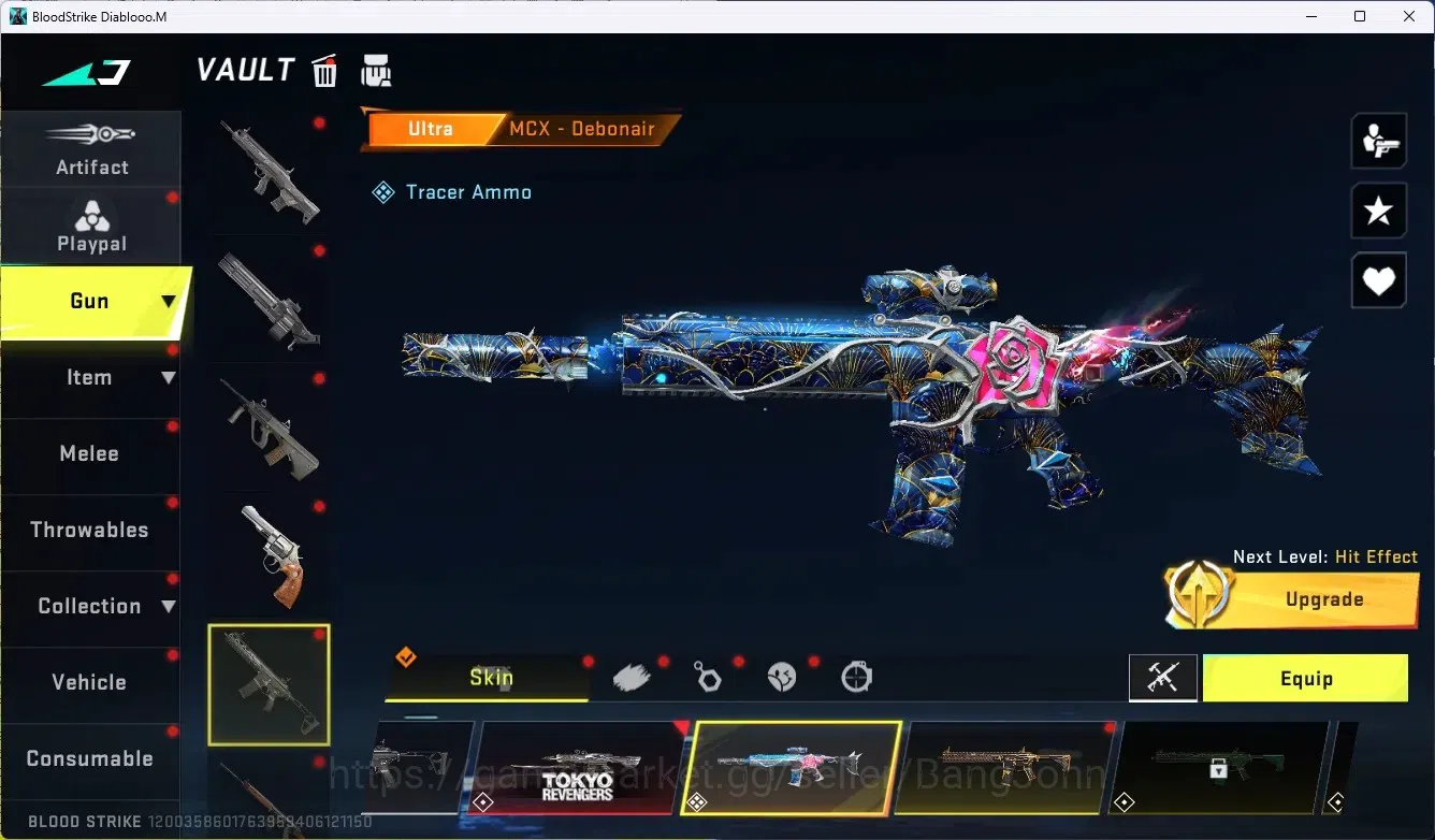Blood Strike Accounts ASIA |1 Eternal: Desert Eagle-Scorpius |5 Collab G image 8