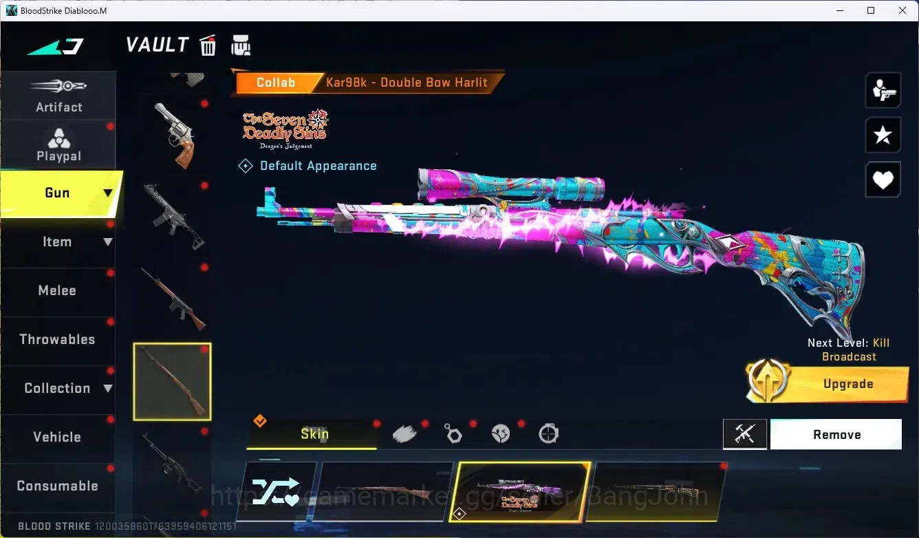 Blood Strike Accounts ASIA |1 Eternal: Desert Eagle-Scorpius |5 Collab G image 9