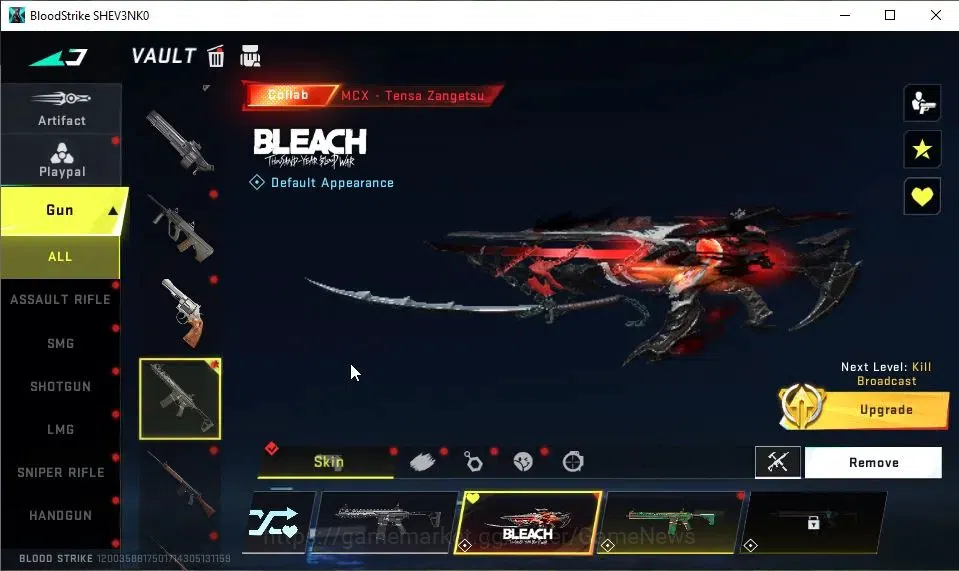 Blood Strike Accounts ASIA|Collab BLEACH MCX-Tensa Zangetsu|ULTRA QBZ95- image 4