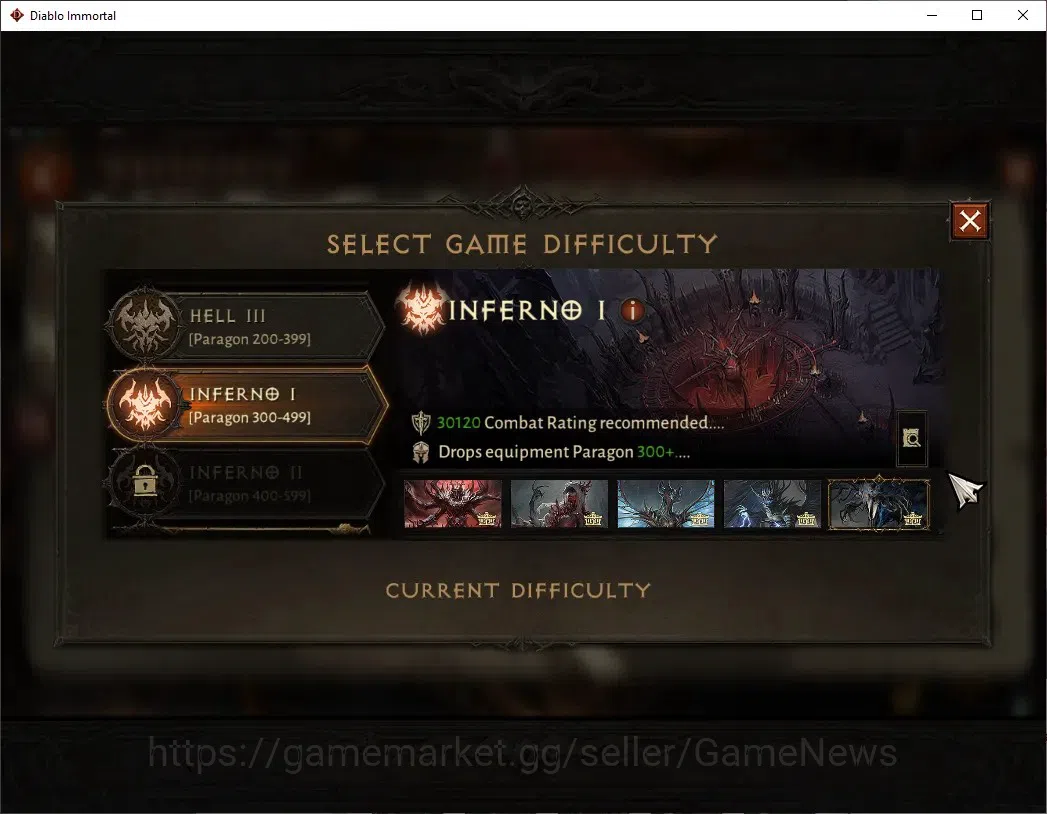 Diablo Immortal Accounts NA - High Heavens|CS ON|Lv60(540)|Crusader|36k CR| image 13