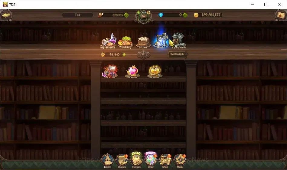 The Seven Deadly Sins: Grand Cross Accounts GLOBAL|4M CC|61 LS|5 LR+10 UR Collab ReZero|N Meli image 19