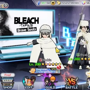 Bleach: Brave Souls Accounts High-End Global |1,4M BP+58K Orb|End Story|Byakuya,Rukia TYBW26|Aizen,Ulquiorra,Grimmjow