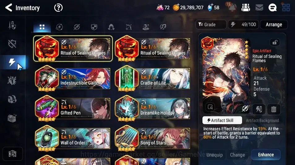 Epic Seven Accounts GLOBAL Unverif|New Era|6 ML(A Tywin,E Ilynav,LW Pe image 11