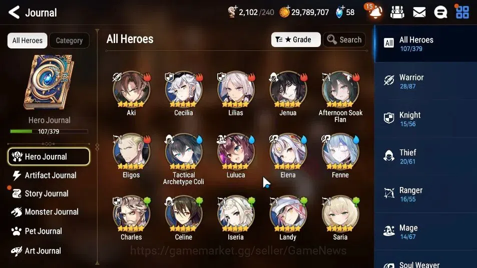 Epic Seven Accounts GLOBAL Unverif|New Era|6 ML(A Tywin,E Ilynav,LW Pe image 7