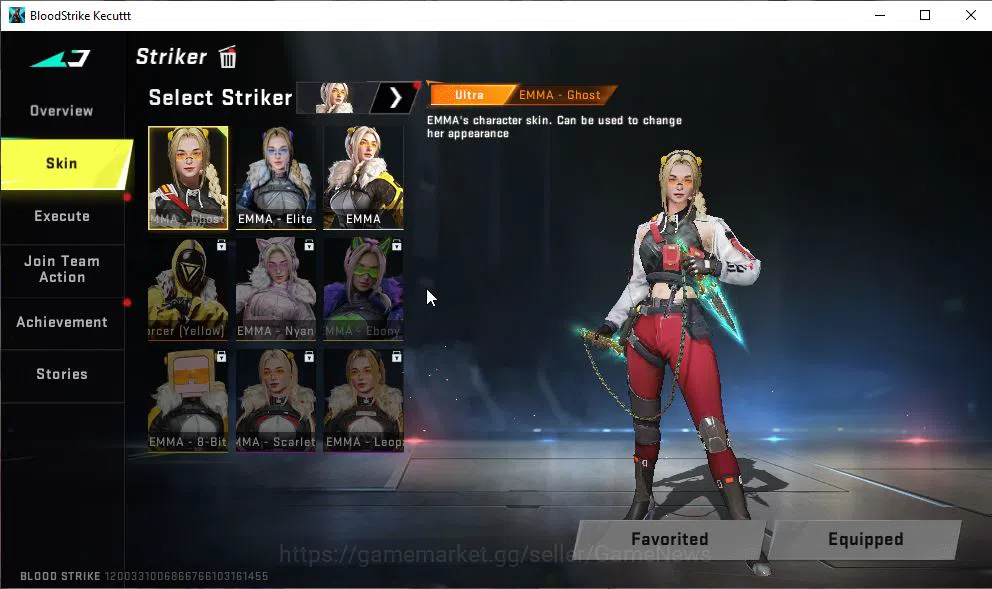 Blood Strike Accounts ASIA|3 ETERNAL[P90 Lv5,Melee Chainblade,ZERO-Oda]| image 16