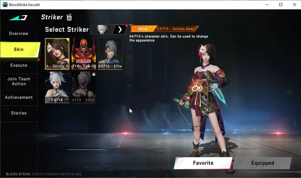 Blood Strike Accounts ASIA|3 ETERNAL[P90 Lv5,Melee Chainblade,ZERO-Oda]| image 20